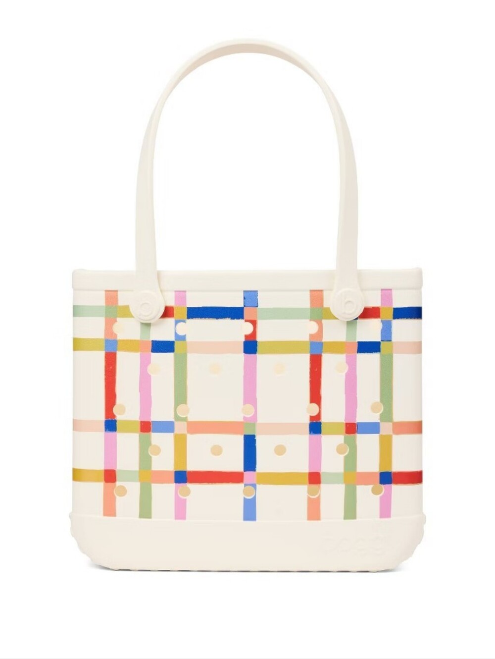 Bogg Bag Baby Tote Red White And Plaid